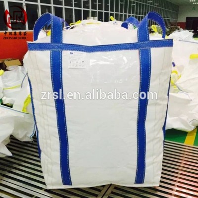 Hebei factory big bag 1000kg jumbo big bag 1200kg price per ton of charcoal coal rice bag for industrial material