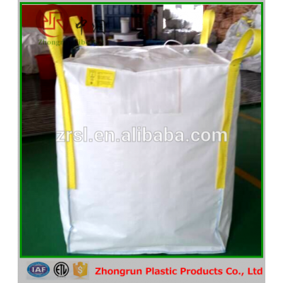 100% New virgin PP woven big bag , jumbo bag FIBC for cement , lime , salt , iron ore , silica