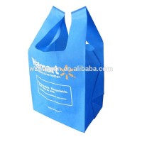 non woven t shirt bag eco fashion laminated tote packaging bags